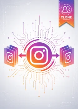 Instagram Clone · U.S. Name · Registered Phone Number · 1–3 Months Old · 282 Unlocked · Verified via temp-mail.io · 2FA Enabled · 100% Fresh